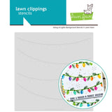 LAWN FAWN: String of Lights | Layering Stencils