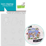 LAWN FAWN: Sweet Christmas Mice | Coloring Stencils