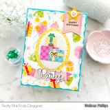 PRETTY PINK POSH:  Patterned Presents | Stamp & Die Bundle