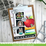 LAWN FAWN: Little Woodland Library Friends | Coloring Stencil