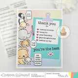 MAMA ELEPHANT: Peekabuddies | Stamp and Creative Cuts Bundle