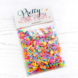 PRETTY PINK POSH:  Clay Confetti | Over the Rainbow