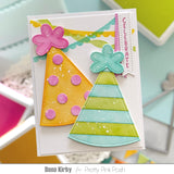 PRETTY PINK POSH: Garland | Layered Stencil 3 PK