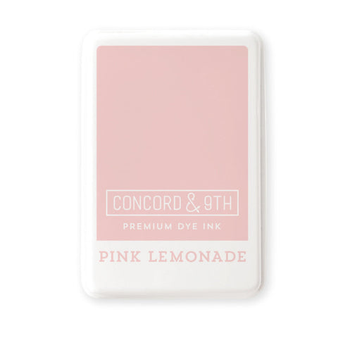 CONCORD & 9 TH: Premium Dye Ink Pad | Pink Lemonade