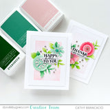 WAFFLE FLOWER: Sweet Lattice Sentiments | Combo Stamp & Die