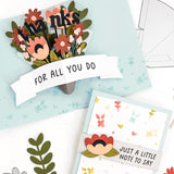 CONCORD & 9 th :  Burst of Blooms | Stamp & Die Bundle