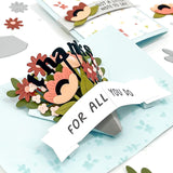 CONCORD & 9 th :  Burst of Blooms | Stamp & Die Bundle