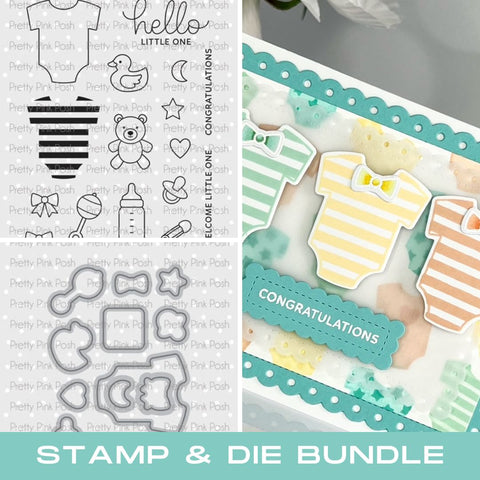 PRETTY PINK POSH:  Baby Basics | Stamp & Die Bundle