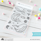 MAMA ELEPHANT: Me and My Whale | Stamp and Creative Cuts Bundle