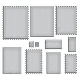 SPELLBINDERS: Nested Postage Labels and Tag | Die