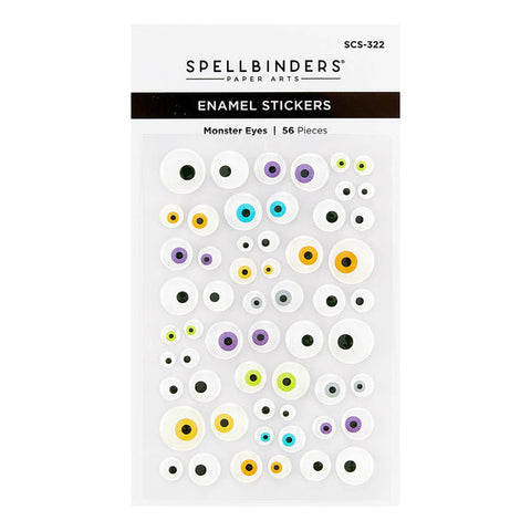 SPELLBINDERS:  Monster Eyes | Enamel Stickers