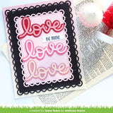 LAWN FAWN: Henry's Build-a-Sentiment | Love | Stamp