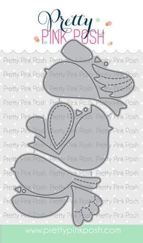 PRETTY PINK POSH: Stitched Birds | Die