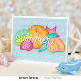 PRETTY PINK POSH: Stitched Seashells | Die