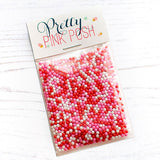 PRETTY PINK POSH:  Shaker Beads | Sweetheart