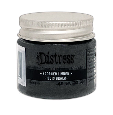 TIM HOLTZ: Distress Embossing Glaze | Scorched Timber