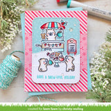 LAWN FAWN: Treat Cart Add-On | Coffee | Stamp, Coloring Stencil & Die Bundle
