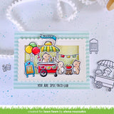 LAWN FAWN: Treat Cart Add-On | Tacos | Coloring Stencil