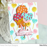 PRETTY PINK POSH: Valentine Cake Pops | Die
