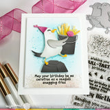 WAFFLE FLOWER: Inquisitive Seagulls | Stamp