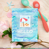 WAFFLE FLOWER: Beach Days Greetings | Stamp
