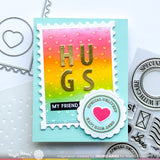 WAFFLE FLOWER:  Inside - Outside Scalloped Circle | Die