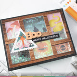 WAFFLE FLOWER: Postage Collage Blocks | Die