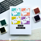 WAFFLE FLOWER: Postage Collage Blocks | Die