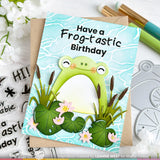 WAFFLE FLOWER:  Inquisitive Frogs | Die