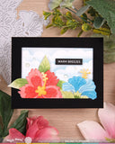 WAFFLE FLOWER: Cloudy Skies | Stencil