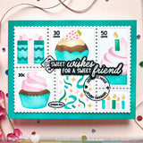 WAFFLE FLOWER: Hey Cupcake | Stamp