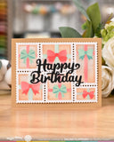 WAFFLE FLOWER: Postage Collage Gifts | Stencil