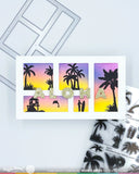 WAFFLE FLOWER: Postage Collage Tropical Sunset | Stamp
