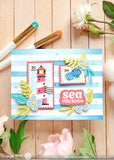 WAFFLE FLOWER: Coastal Greetings | Stamp