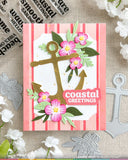 WAFFLE FLOWER: Coastal Greetings | Combo Stamp & Die