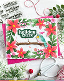 WAFFLE FLOWER:  Poinsettia Frame | Die