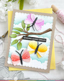 WAFFLE FLOWER: Cloudy Skies | Stencil