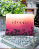 WAFFLE FLOWER: Postage Collage Mush Love | Stamp