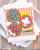 WAFFLE FLOWER: Grateful Heart Sentiments | Combo Stamp & Die