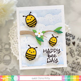 WAFFLE FLOWER:  Happy Bee | Die