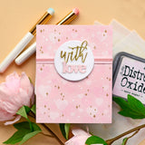 WAFFLE FLOWER:  Print and Script With Love | Die