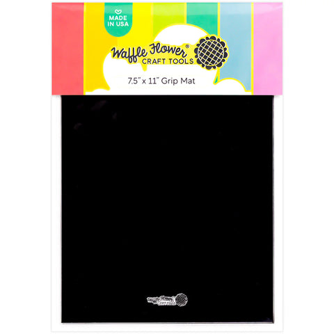 WAFFLE FLOWER: Grip Mat | 7.5" x 11" Black
