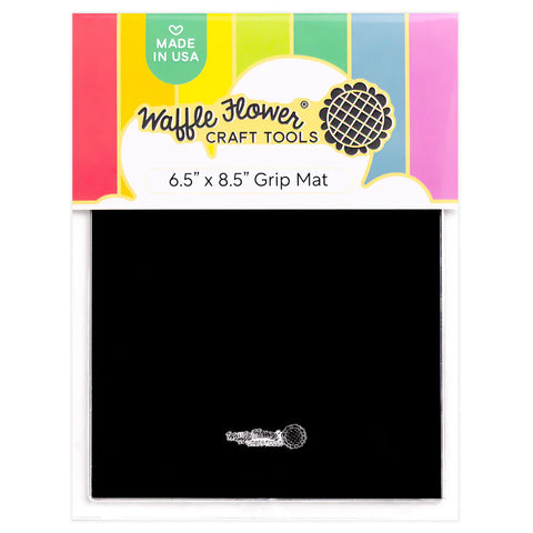 WAFFLE FLOWER: Grip Mat | 6.5" x 8.5" Black