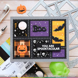 WAFFLE FLOWER: Postage Collage Blocks | Die