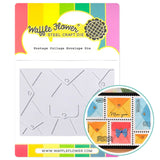 WAFFLE FLOWER:  Postage Collage Envelope | Die