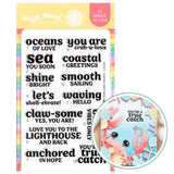 WAFFLE FLOWER: Coastal Greetings | Stamp