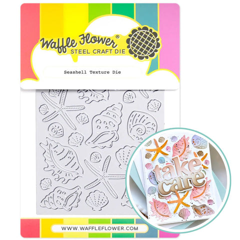 WAFFLE FLOWER:  Seashell Texture | Die