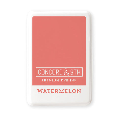 CONCORD & 9 TH: Premium Dye Ink Pad | Watermelon