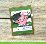 LAWN FAWN: Woodland Critter Huggers | Graduation Add-On | Lawn Cuts Die
