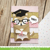 LAWN FAWN: Woodland Critter Huggers | Graduation Add-On | Lawn Cuts Die